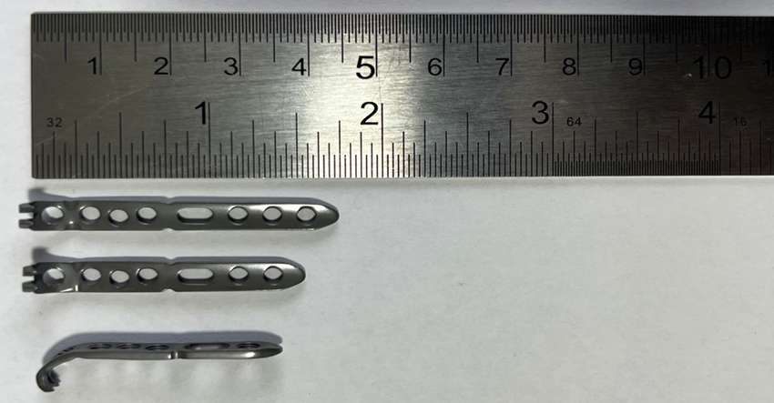 PLACA LCP DE CUBITO DISTAL