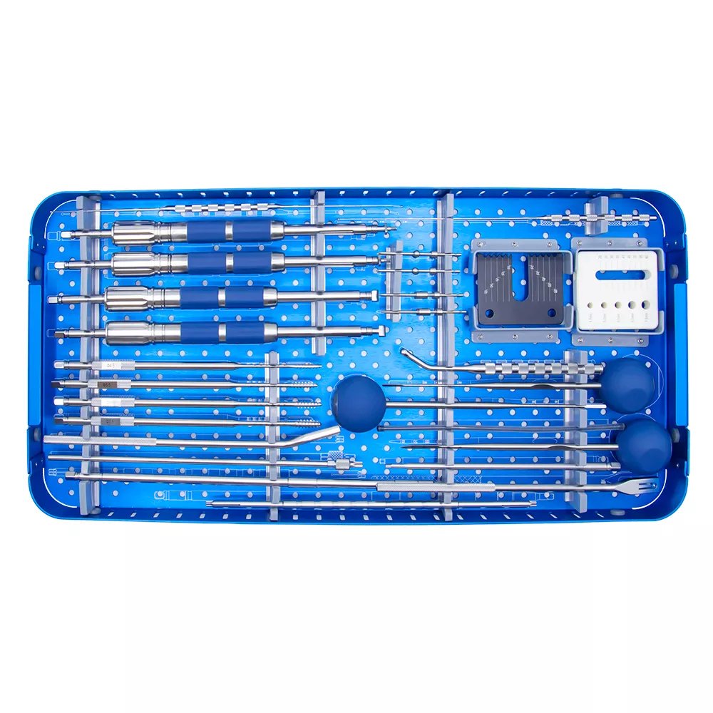 Juego de instrumentos del sistema de tornillo pedical espinal de 5,5 mm