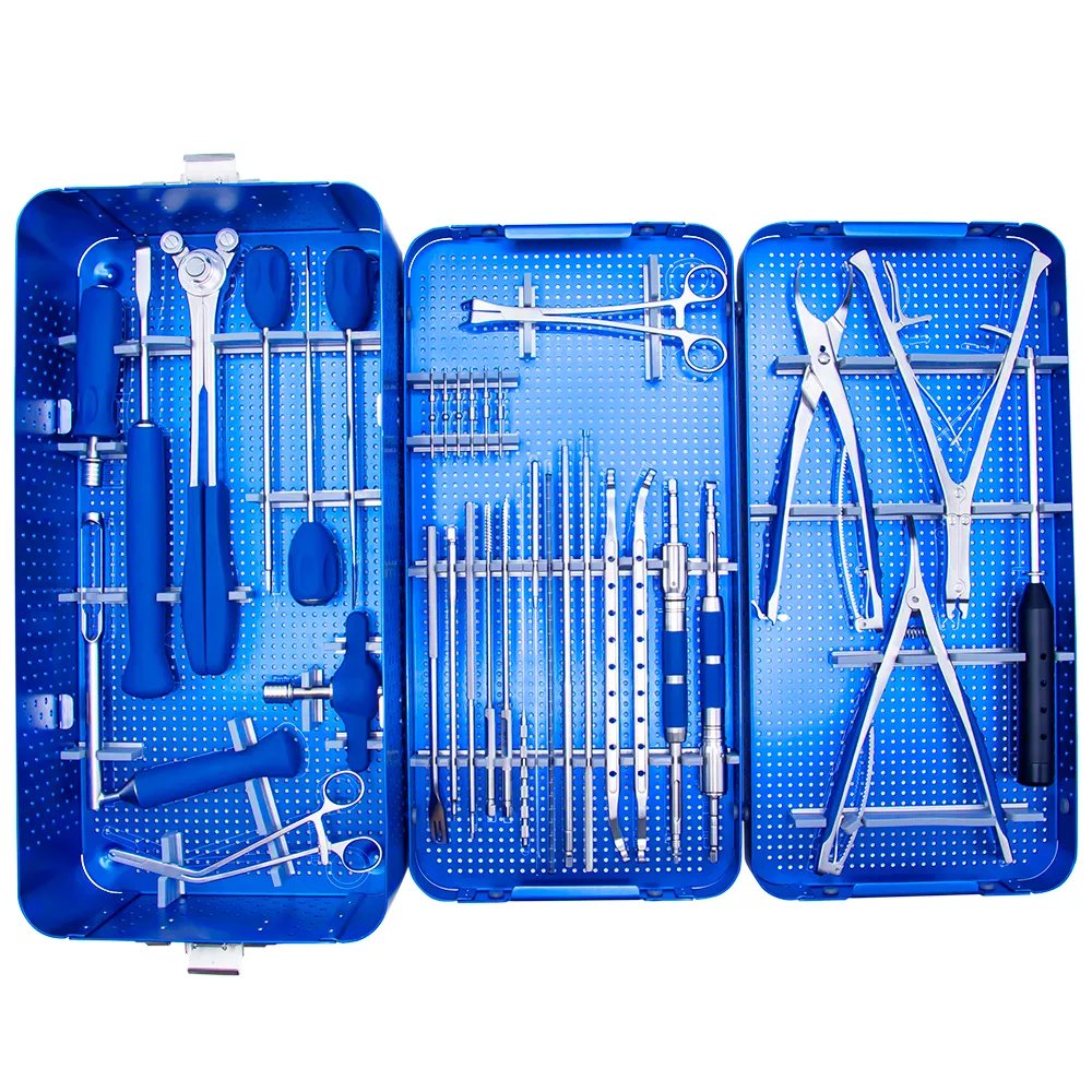Juego de instrumentos del sistema de tornillo pedical espinal de 6,0 mm