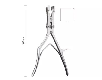 Rongeur de doble articulación (costilla)
