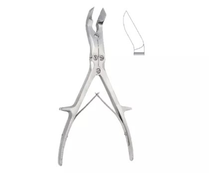 Tijeras de doble articulación espinosa