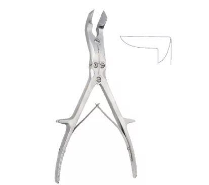 Tijeras de doble articulación espinosa