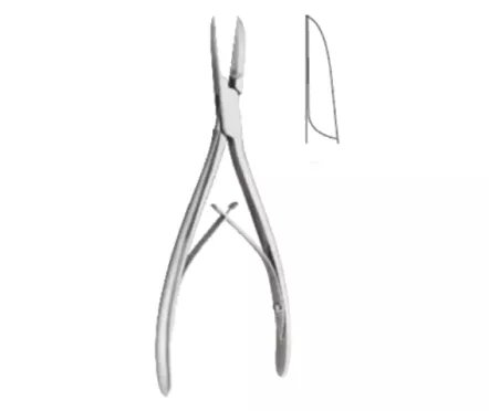 Tijeras para huesos de una sola articulación (cabeza estrecha)