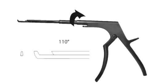Kerrison Rongeur (rotación de 360°)