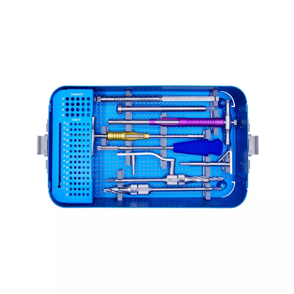 Juego de instrumentos de placa DHS y DCS