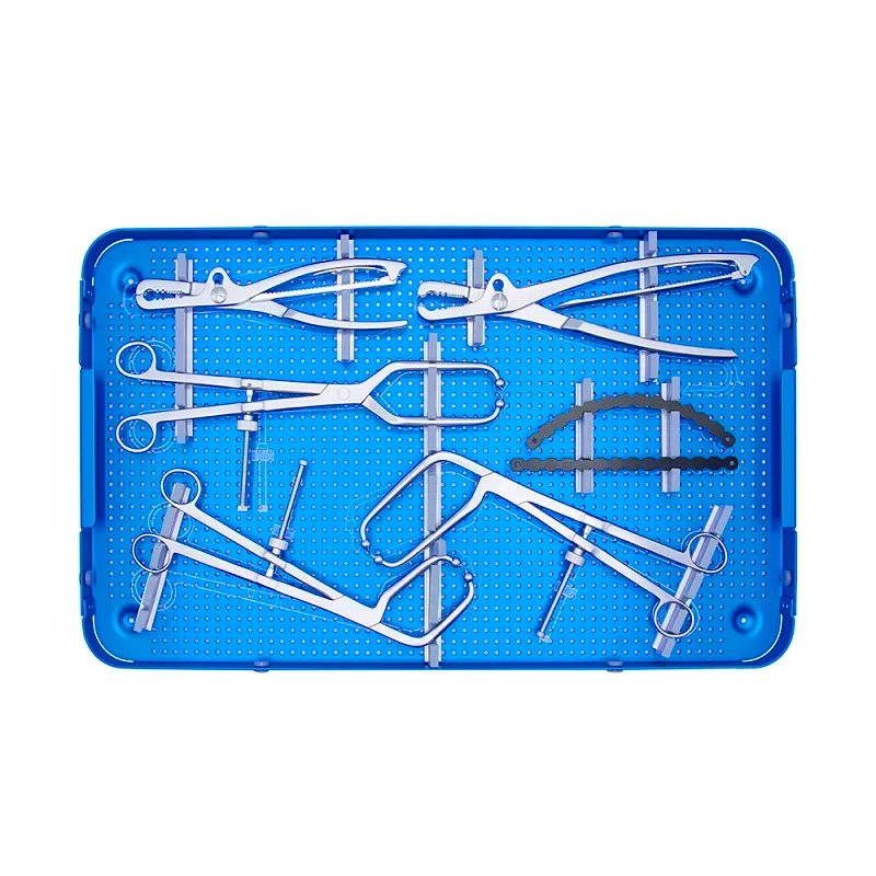 Juego de instrumentos de placa de reconstrucción pélvica